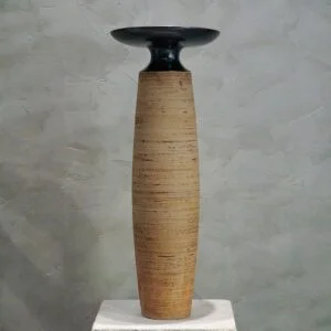 Tall Brown Vase