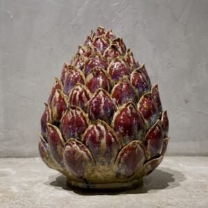 Ox Blood Artichoke Vase
