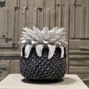 White Leaf Blue Pineapple