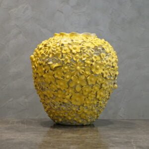 Medium Yellow Flower Vase