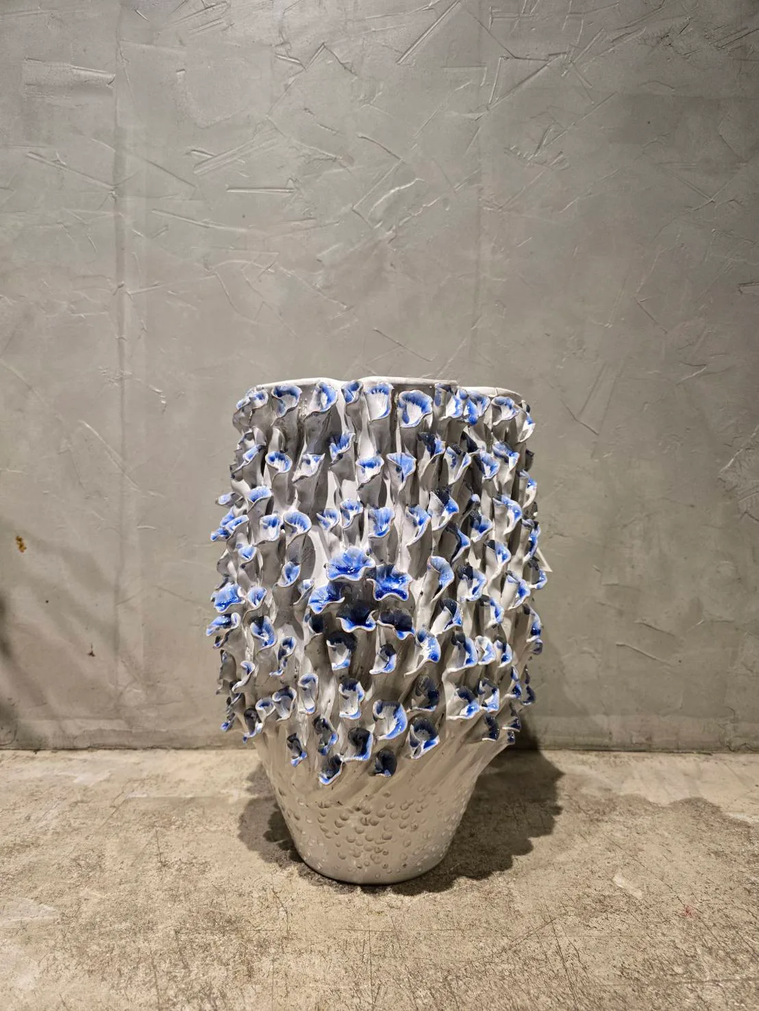 Light Blue Flower Vase