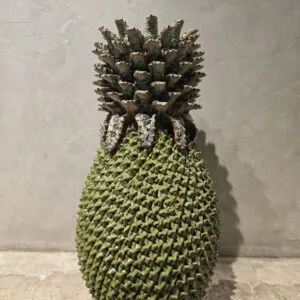 52cm H Army Green Pineapple