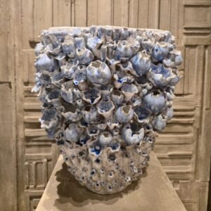 Sea Flower White blue effect (XL)