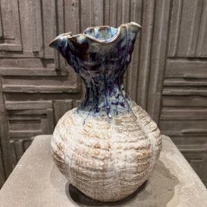 India cream and  purple effect L