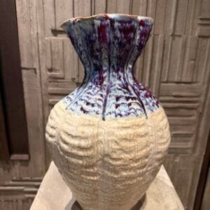 India cream and  purple effect M