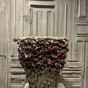 Burgundy Coral Vase XL